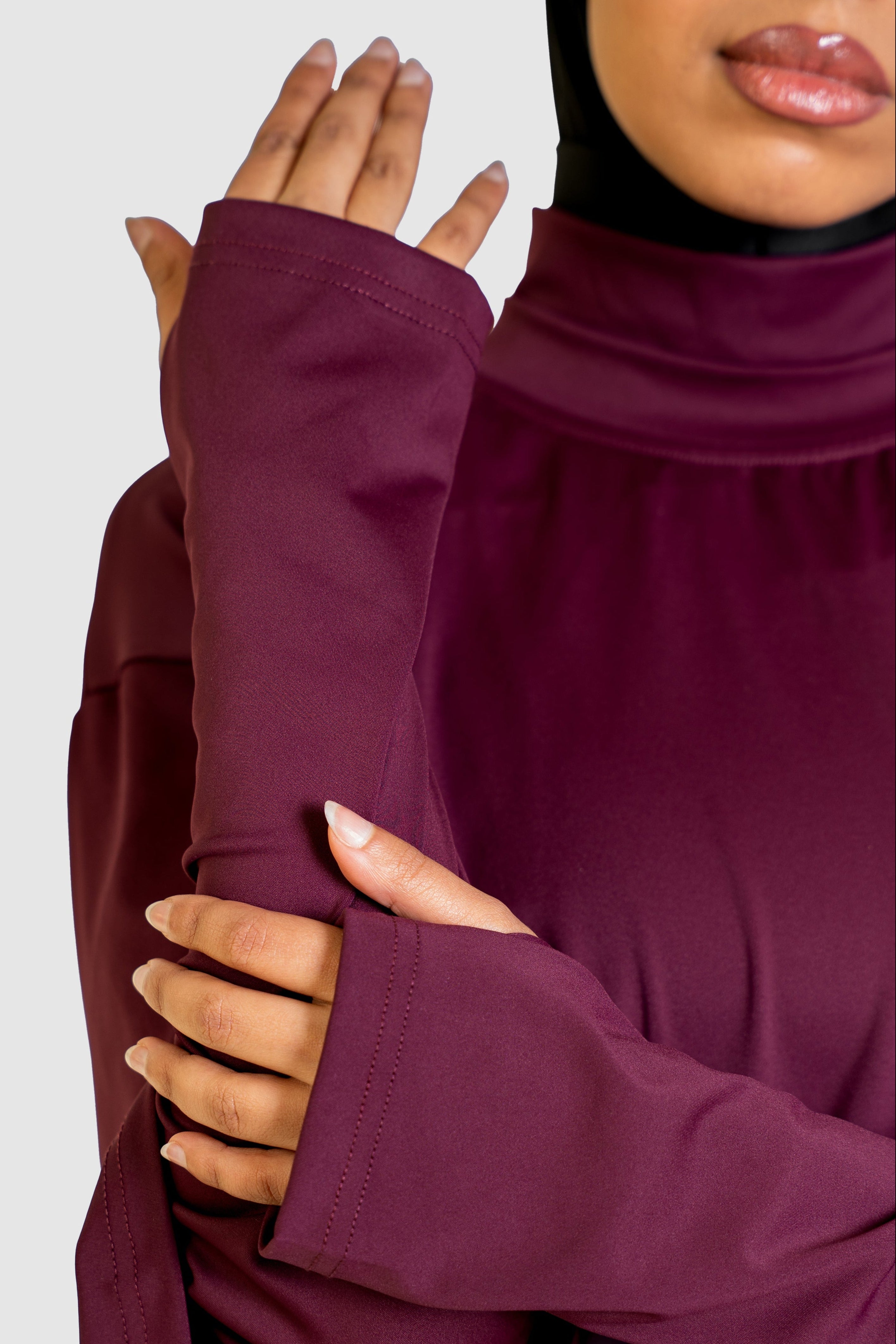 One Base Tee - Plum