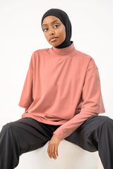 ONE BASE TEE ROSE 