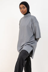 ONE BASE TEE IRON  (PRE ORDER SHIPS 18-09)
