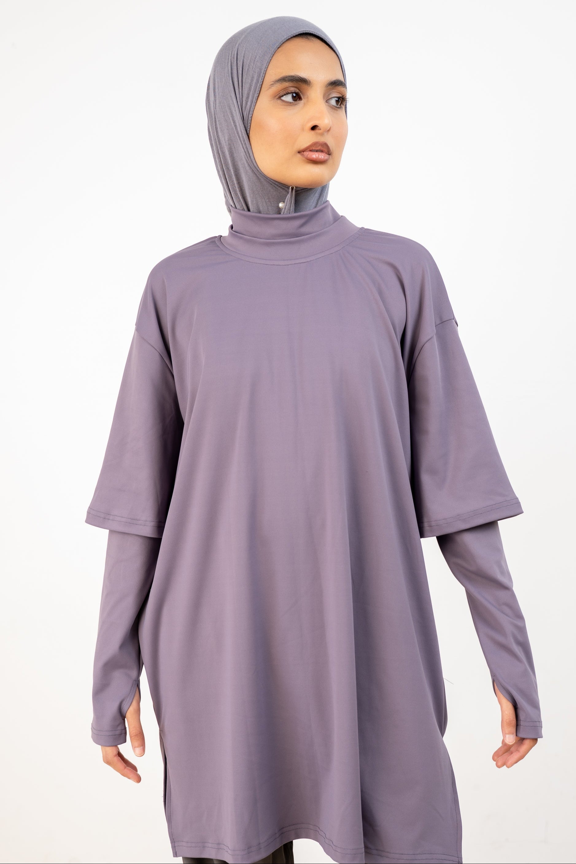 ONE BASE TEE LILAC