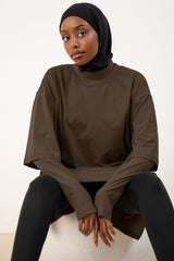 ONE BASE TEE MOCHA