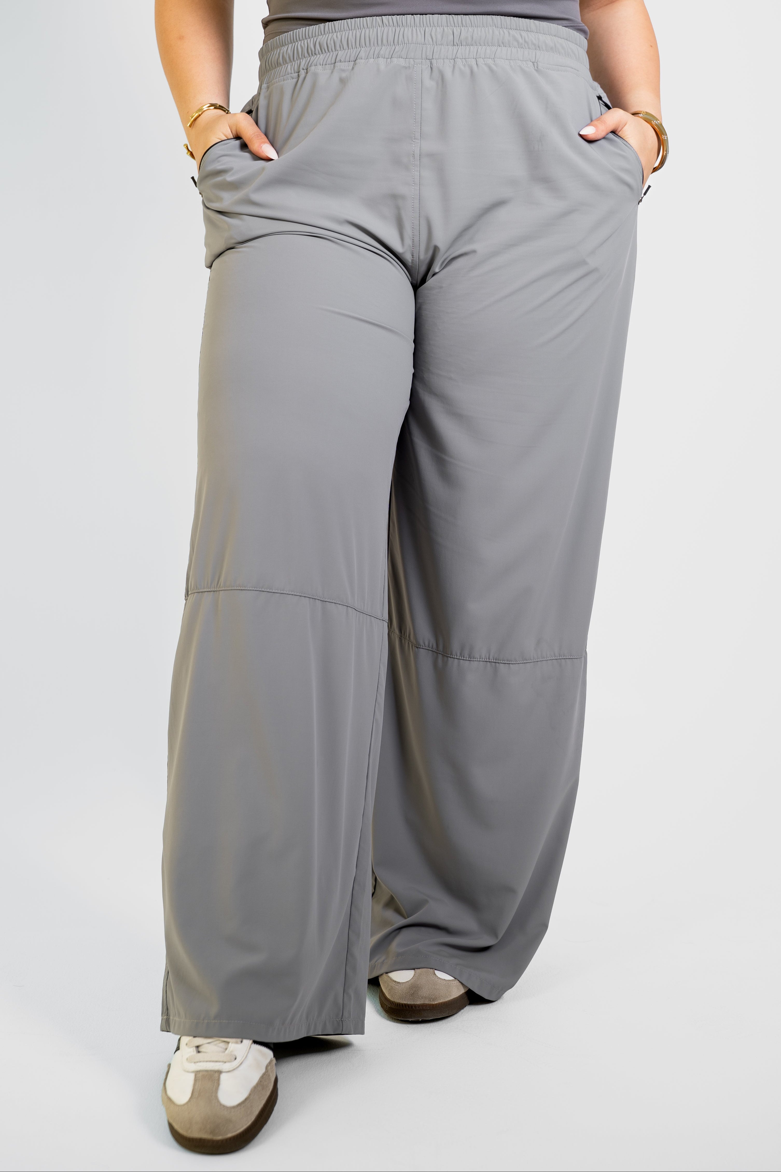Wide Cover Jogger - Grey