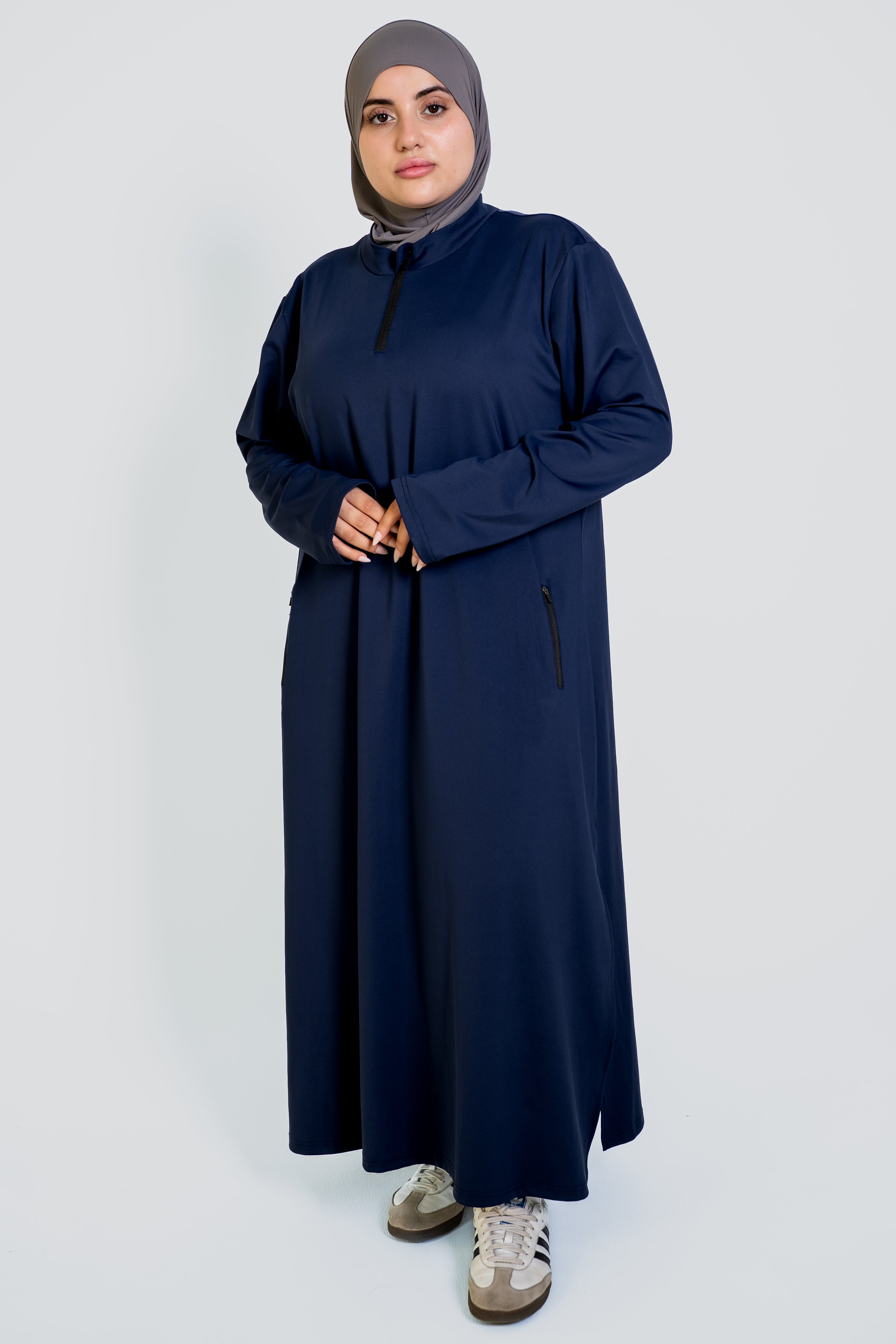 Sport Abaya - Navy