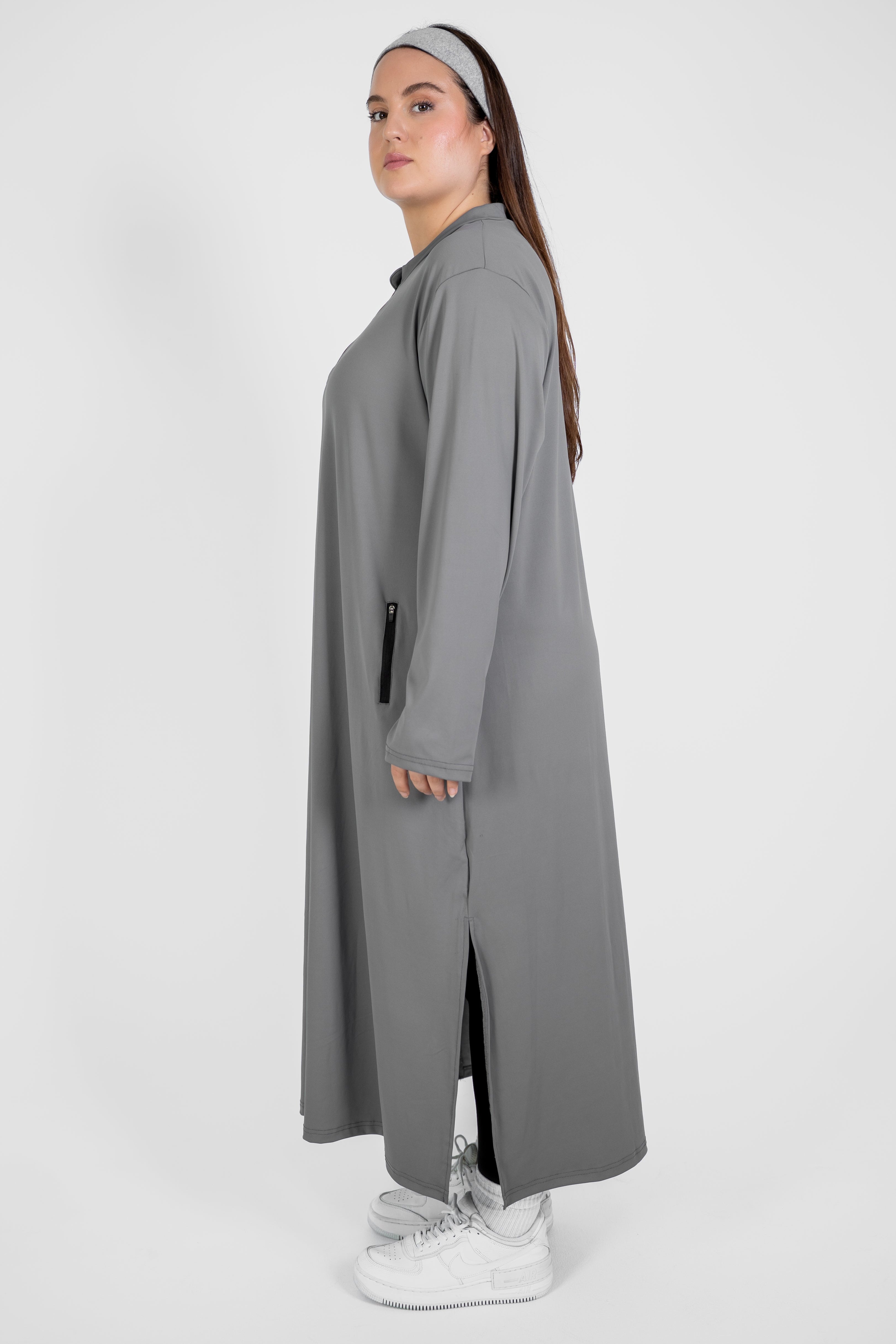 Sport Abaya - Iron