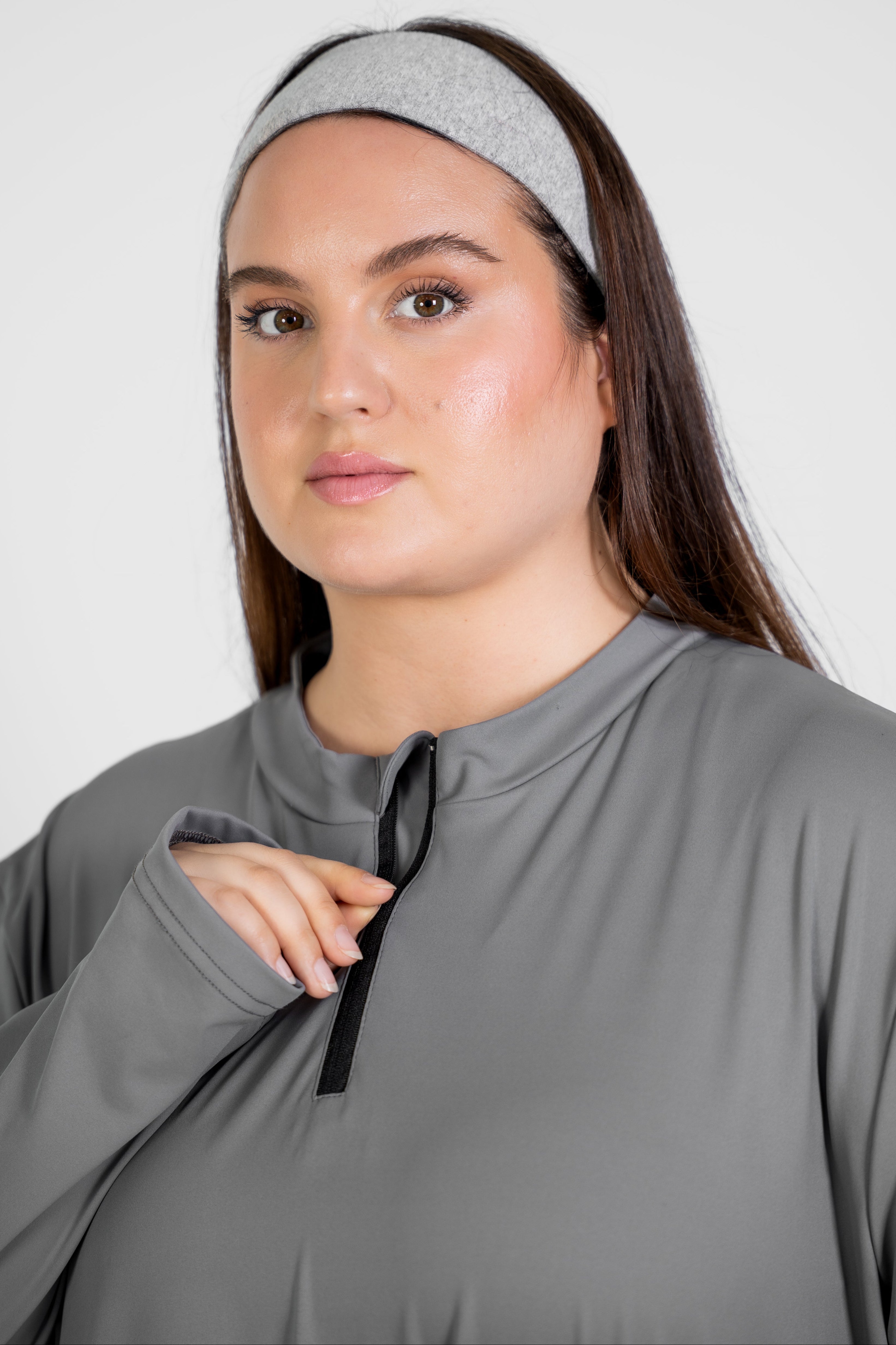 Sport Abaya - Iron