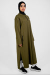Sport Abaya - Olive