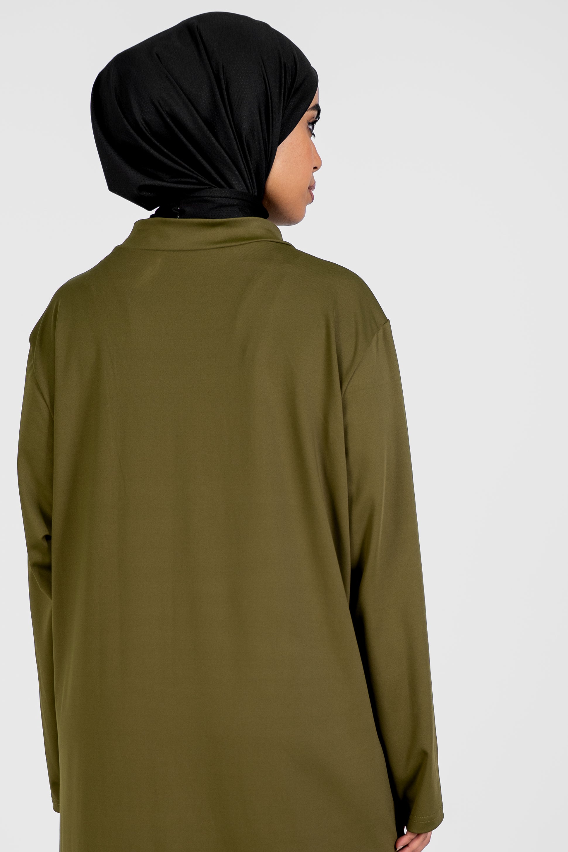 Sport Abaya - Olive