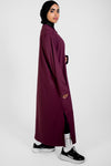 Sport Abaya - Plum
