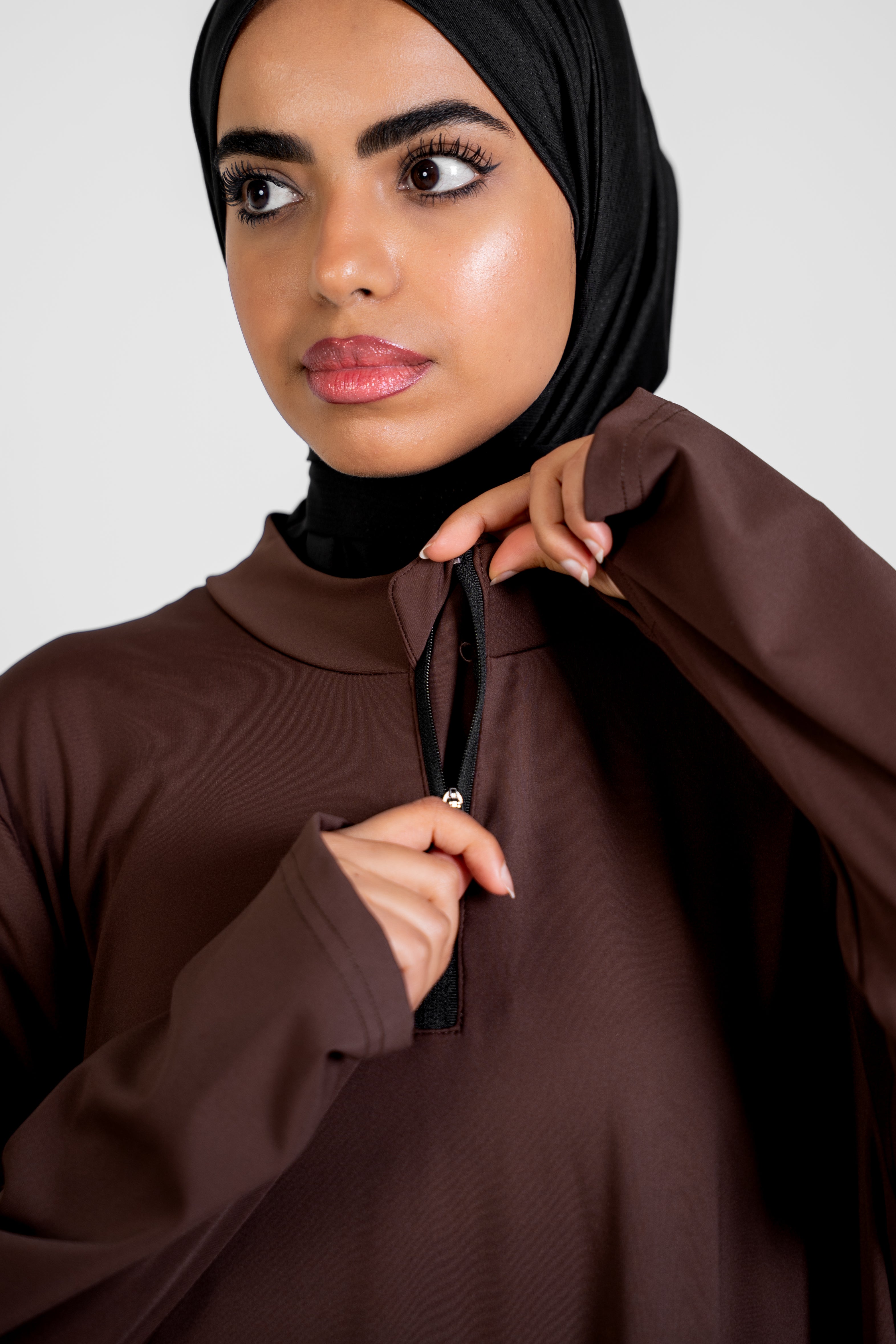 Sport Abaya - Mocha