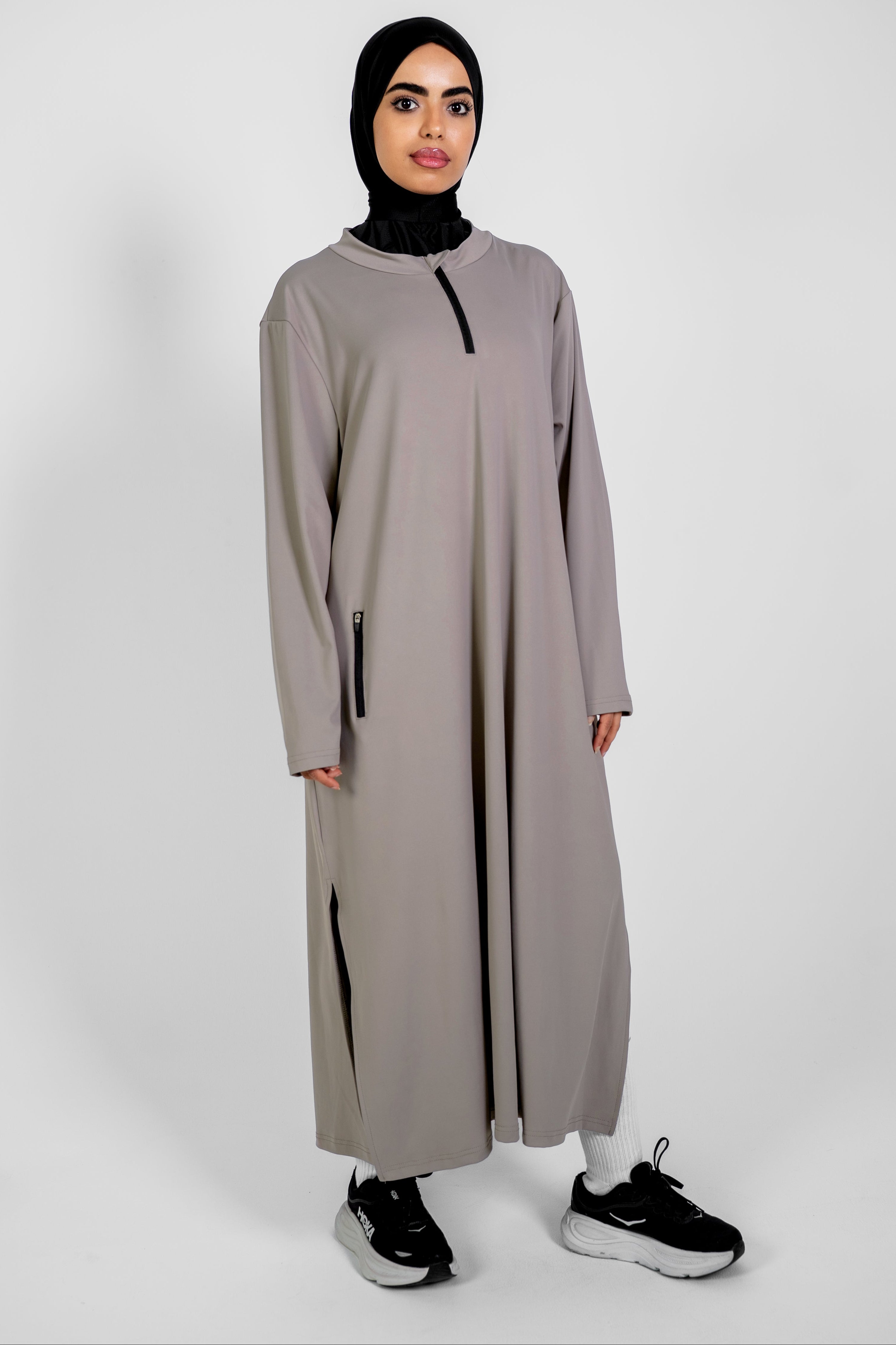 Sport Abaya - Greige