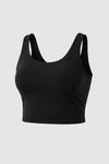 Seamless Sports Bra - Black